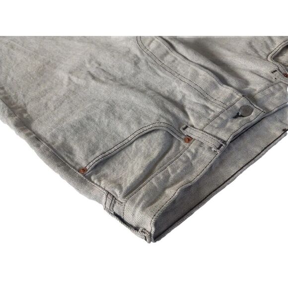 Vintage LEVI'S 501 XX Men's 38x32 Denim Jeans‎ Straight Light Gray 80s 90s - Picture 10 of 16